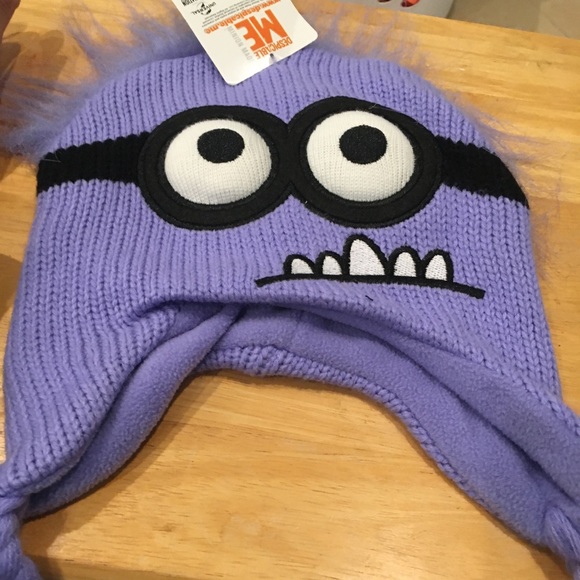 Despicable Me Purple Minion Hat 